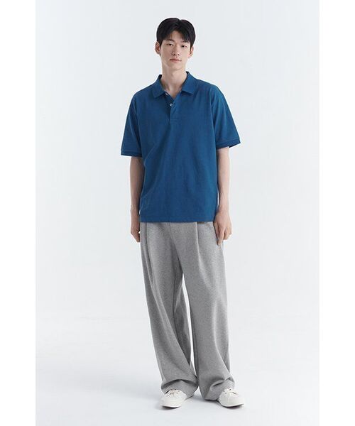 MUSINSA STANDARD（ムシンサスタンダード）の「リラックスフィットピケポロシャツ[クラシックブルー]（ポロシャツ・メンズ・その他・XX-LARGE/LARGE/MEDIUM/SMALL/X-LARGE）」の8枚目の写真
