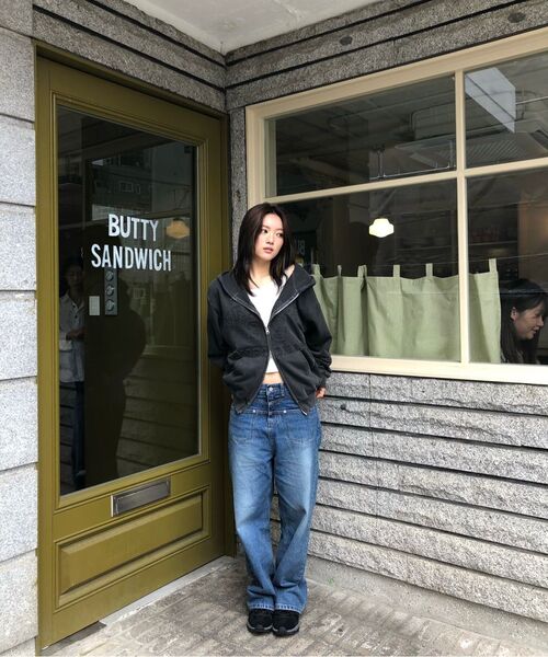 THE GREEN LAB（ザグリーンラボ）の「ポケットディテールデニム [ブルー]（デニムパンツ・レディース・その他・SMALL/MEDIUM）」の14枚目の写真
