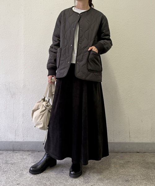 ikka（イッカ）の「ベロアツイルラップフウスカーチョ（その他パンツ・レディース・カーキ/ベージュ/チャコール・M/L/S）」の12枚目の写真