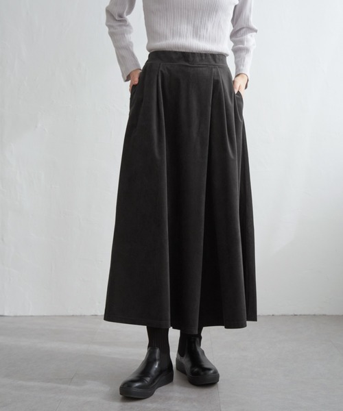 ikka（イッカ）の「ベロアツイルラップフウスカーチョ（その他パンツ・レディース・カーキ/ベージュ/チャコール・M/L/S）」の17枚目の写真