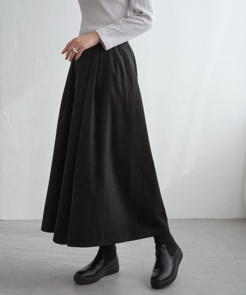 ikka（イッカ）の「ベロアツイルラップフウスカーチョ（その他パンツ・レディース・カーキ/ベージュ/チャコール・M/L/S）」の19枚目の写真