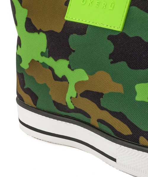 OKERU（オケル）の「OKERU/オケル/別注TYPE-C mini NEON CAMO/RF（ショルダーバッグ・レディース・イエロー・FREE）」の9枚目の写真