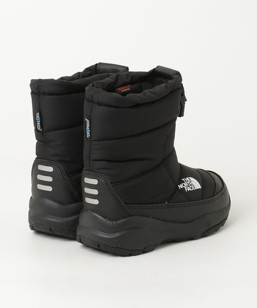 THE NORTH FACE(ザノースフェイス)の「ザ ノース フェイス THE NORTH FACE K Nuptse Bootie WP キッズ ヌプシ ブーティ ウォータープルーフ(ブーツ・キッズ・ブラック・17.0cm/18.0cm/19.0cm/20.0cm/21.0cm/22.0cm)」の2枚目の写真