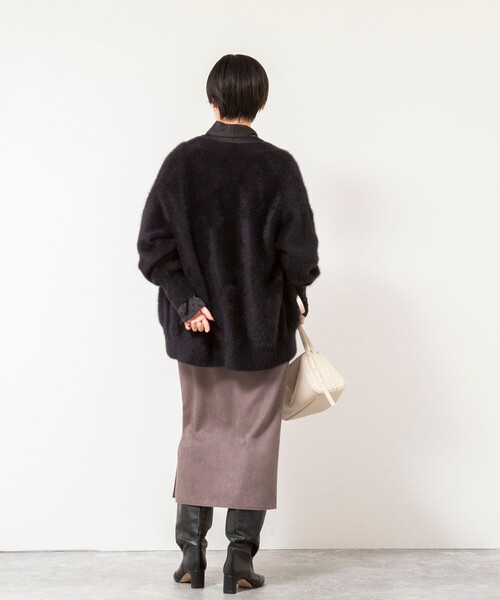 NOLLEY’S Sophi(ノーリーズソフィ)の「ウォッシャブルサテンドビーボウタイブラウス(シャツ/ブラウス・レディース・オフホワイト/ブラック・38)」の5枚目の写真