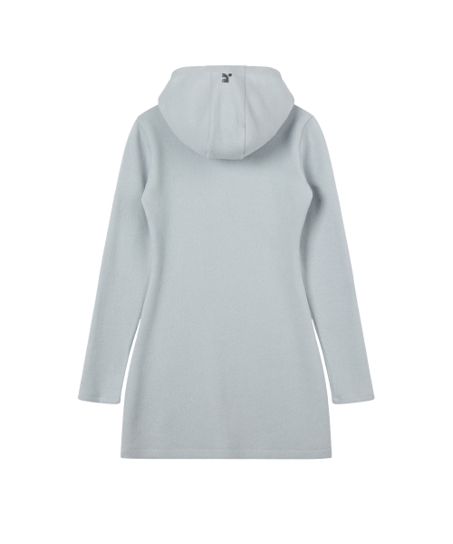 Rest&Recreation(レストアンドレクリエーション)の「HAIRY HOOD KNIT DRESS - LIGHT BLUE(ワンピース・レディース・その他・ONE)」の5枚目の写真