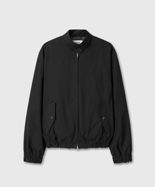 DIVEIN(ダイブイン)の「LOOSED HARRINGTON JACKET (BLACK)(その他アウター・メンズ・その他・1/2)」の3枚目の写真