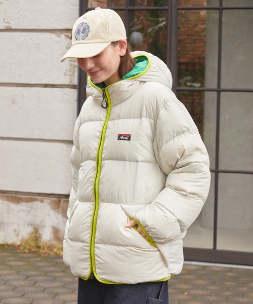 NANGA（ナンガ）の「NANGA/ナンガ Light Weight Playland Down Jacket 軽量 ライトウエイトプレイランド ダウンジャケット（ダウンジャケット/コート・メンズ・チャコール/レッド/ブラック/グレイッシュベージュ・S/M/L/XL）」の9枚目の写真