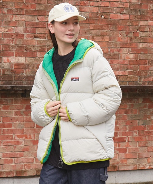 NANGA（ナンガ）の「NANGA/ナンガ Light Weight Playland Down Jacket 軽量 ライトウエイトプレイランド ダウンジャケット（ダウンジャケット/コート・メンズ・チャコール/レッド/ブラック/グレイッシュベージュ・S/M/L/XL）」の12枚目の写真