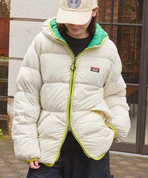 NANGA（ナンガ）の「NANGA/ナンガ Light Weight Playland Down Jacket 軽量 ライトウエイトプレイランド ダウンジャケット（ダウンジャケット/コート・メンズ・チャコール/レッド/ブラック/グレイッシュベージュ・S/M/L/XL）」の17枚目の写真