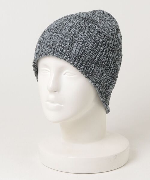 Ray BEAMS（レイビームス）の「RACAL DamageM/B（ハット・レディース・ブラック/オフホワイト/サックスブルー・ONE SIZE）」の3枚目の写真