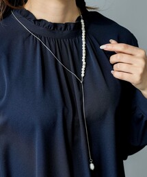 ANY SIS（エニィスィス）の「パール調ラリエット ネックレス（その他）」