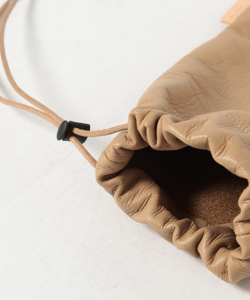 RAGEBLUE（レイジブルー）の「KINCHAKU BAG（ショルダーバッグ・メンズ・ベージュ/ブラック・FREE）」の10枚目の写真