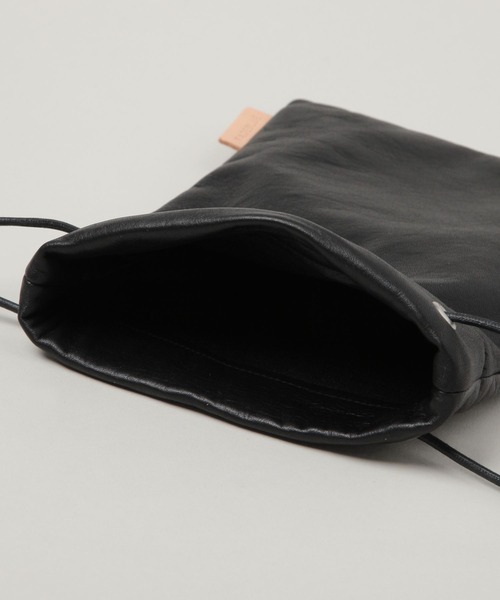 RAGEBLUE（レイジブルー）の「KINCHAKU BAG（ショルダーバッグ・メンズ・ベージュ/ブラック・FREE）」の17枚目の写真