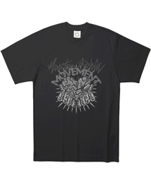 マイハート グレーTシャツ ブラック