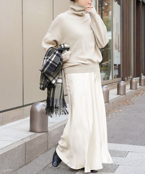 シルクサテンスカート（スカート）｜Deuxieme Classe（ドゥーズィエム