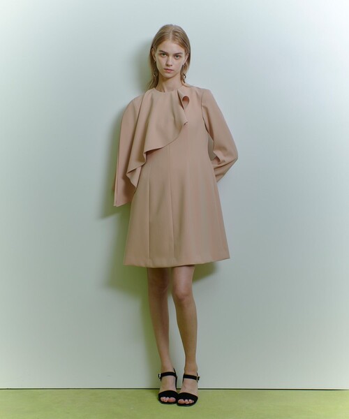 LOULOU WILLOUGHBY】2WAYケープワンピース（ワンピース）｜LOULOU