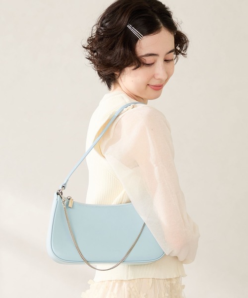 MISCH MASCH(ミッシュマッシュ)の「ハーフムーン ハンドバッグ(ハンドバッグ・レディース・ブラック/ブルー/キャメル・フリ-)」の2枚目の写真