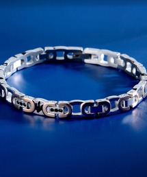 Maserati（マセラティ）の「「Maserati/マセラティ」アイコニック - メンズ ブレスレット シルバー ローズゴールド ブラック クリスタル ブラック（ブレスレット）」