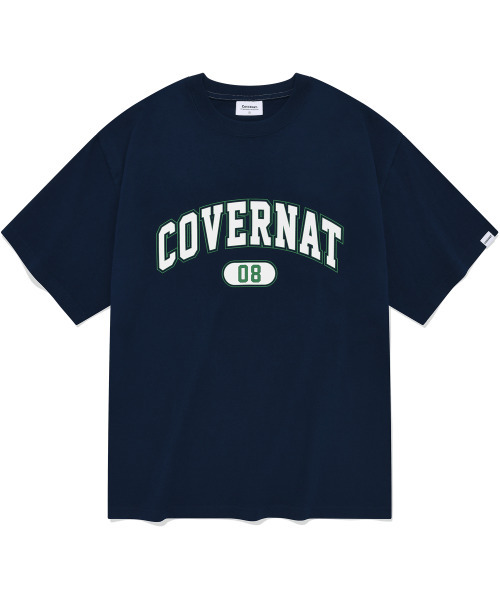COVERNAT(カバーナット)の「アーチロゴTシャツネイビー(Tシャツ/カットソー・レディース・その他・MEDIUM/SMALL/X-LARGE/X-SMALL/LARGE/XX-LARGE)」の1枚目の写真