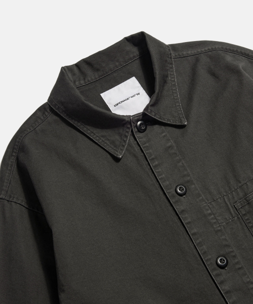 ESPIONAGE(エスピオナジ)の「Washed Doctor Jacket Dark Grey(ミリタリージャケット・レディース・その他・MEDIUM/LARGE/X-LARGE)」の4枚目の写真