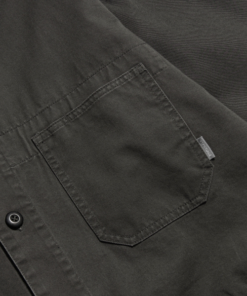 ESPIONAGE(エスピオナジ)の「Washed Doctor Jacket Dark Grey(ミリタリージャケット・レディース・その他・MEDIUM/LARGE/X-LARGE)」の5枚目の写真