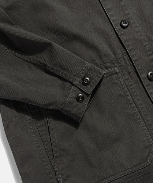 ESPIONAGE(エスピオナジ)の「Washed Doctor Jacket Dark Grey(ミリタリージャケット・レディース・その他・MEDIUM/LARGE/X-LARGE)」の9枚目の写真