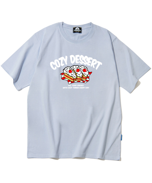 TRIPSHION(トリップション)の「コージーケーキ グラフィックTシャツ - パープル(Tシャツ/カットソー・メンズ・その他・LARGE/MEDIUM/X-LARGE)」の1枚目の写真
