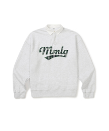 [Mmlg] CHECK PLAY RUGBY SWEAT (ASH GREY)