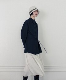 Double Layered Shirt (NAVY)