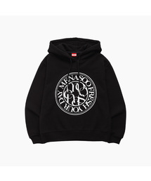 UNISEX CIRCLE LOGO HOODIE_BK