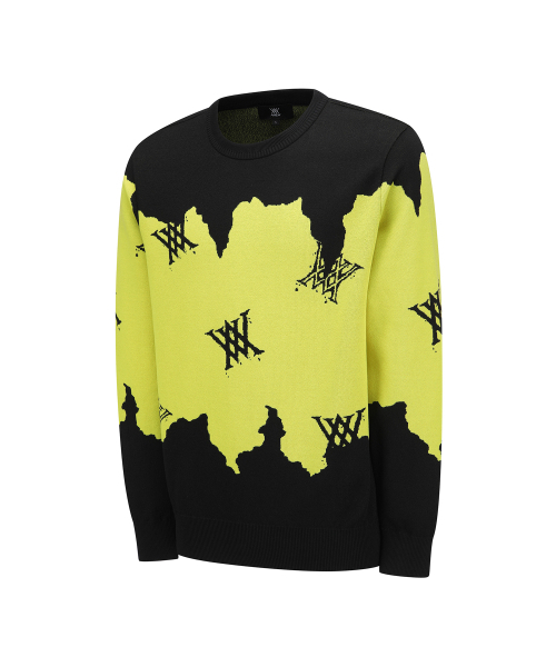 ANEW GOLF（アニューゴルフ）の「MEN SP PATTERN SWEATER_YE（ニット/セーター・メンズ・その他・MEDIUM/X-LARGE）」の3枚目の写真