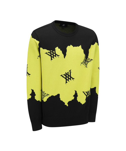 ANEW GOLF（アニューゴルフ）の「MEN SP PATTERN SWEATER_YE（ニット/セーター・メンズ・その他・MEDIUM/X-LARGE）」の4枚目の写真