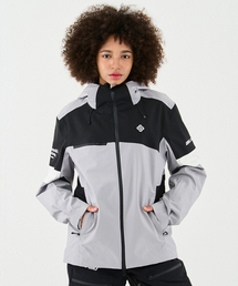 DOLL OUTERWEAR（ドラ アウターウェア）の「2425 アルマ スキー ジャケット GRAY 男女共用（ナイロンジャケット）」