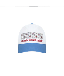 LARTIGENT（ラーティゼン）の「L19 STAR PATCH BALL CAP(WHITE)（キャップ）」