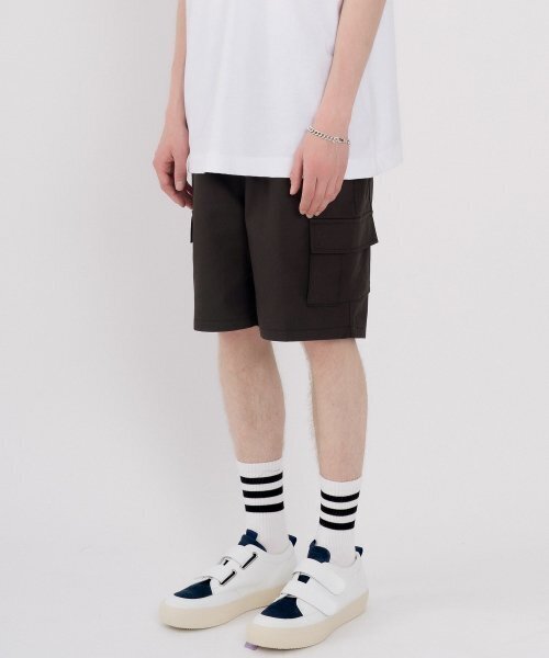 THE MILE（ザマイル）の「エムエル サマー カーゴ ショートパンツ [ダークグレー]（その他パンツ・メンズ・その他・MEDIUM/LARGE）」の2枚目の写真