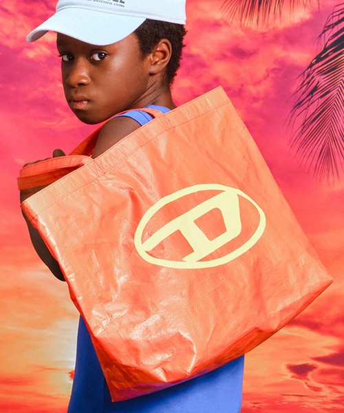 セール】DIESEL（ディーゼル）Kids & Junior ブランドロゴトートバッグ