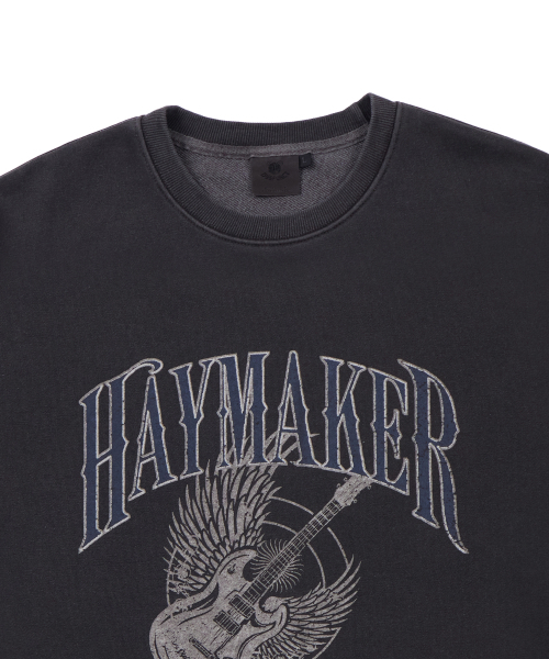 DYSFUNCT(ディスファンクト)の「HAYMAKER PIGMENT SWEATSHIRT(CHARCOAL)(スウェット・レディース・その他・MEDIUM/LARGE/X-LARGE)」の4枚目の写真