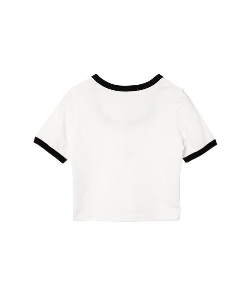 forget-me-nots（フォーゲットミーノッツ）の「RINGER TEE FMN-25SS-CS-002（Tシャツ/カットソー・レディース・ホワイト/イエロー/ブラック・FREE）」の7枚目の写真