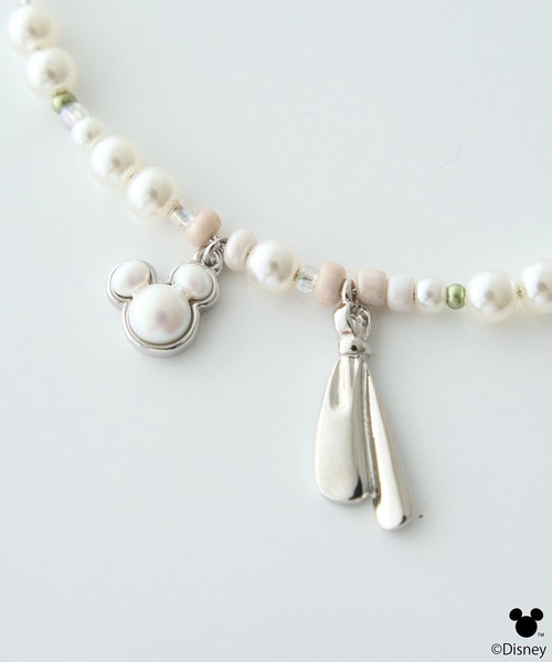 earth music&ecology(アースミュージックアンドエコロジー)の「Disney/ミッキーモチーフビーズネックレス(ネックレス・レディース・ゴールド/シルバー・FREE)」の7枚目の写真