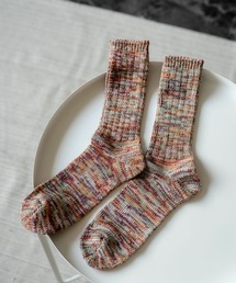 ANONYMOUSISM（アノニマスイズム）の「ANONYMOUSISM アノニマスイズム 日本製ミックスカラークルー丈スニーカーソックス（ソックス/靴下）」