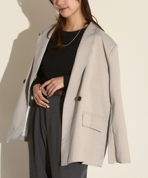 H.TOKYO（エイチトウキョウ）の「ダブルボタンテーラードジャケット（テーラードジャケット）」