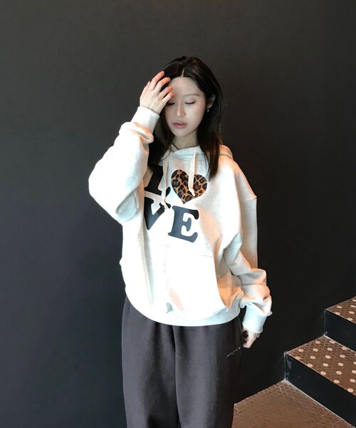 KATRINA K（カトリーナケイ）の「ラブブラウンレオパードクロップフードパーカー-4カラー（パーカー・レディース・その他/その他3/その他4/その他5/その他12・FREE）」の14枚目の写真