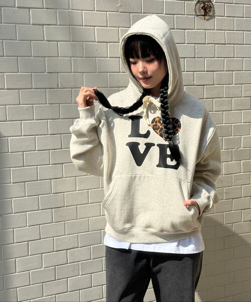 KATRINA K（カトリーナケイ）の「ラブブラウンレオパードクロップフードパーカー-4カラー（パーカー・レディース・その他/その他3/その他4/その他5/その他12・FREE）」の7枚目の写真