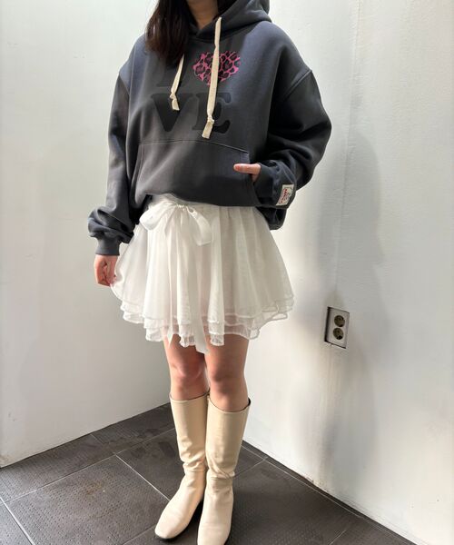 KATRINA K（カトリーナケイ）の「ラブブラウンレオパードクロップフードパーカー-4カラー（パーカー・レディース・その他/その他3/その他4/その他5/その他12・FREE）」の11枚目の写真