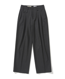 SIIIIDO（シド）の「CARTER BREEZY WOOL MIL TROUSERS #2（スラックス）」