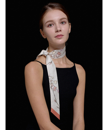 DAL（ダル）の「Libe Petit Slim Silk Scarf Ivory（バンダナ/スカーフ）」