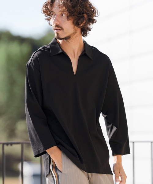 【ＣＳＣ】Bristol ブラック ポロシャツ fcreal-bristol-13333749-s-new-