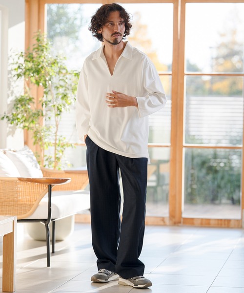 ms6347- Ponti Skipper 3-4 Sleeve Polo Shirts 7分袖ポロシャツ