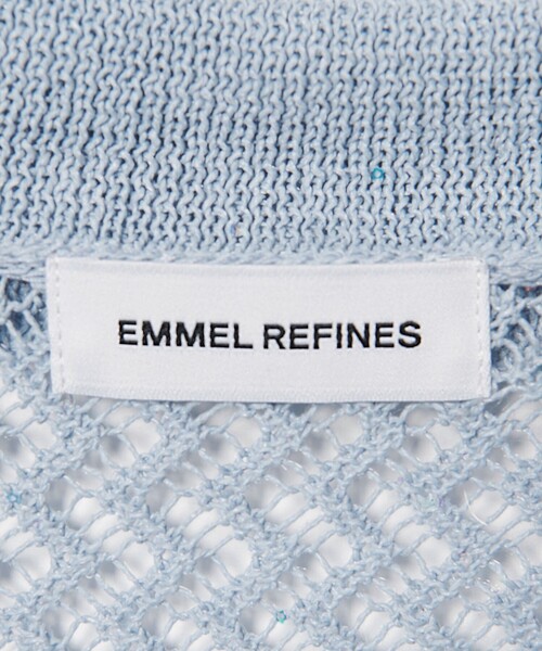 EMMEL REFINES（エメルリファインズ）の「＜EMMEL REFINES＞EM HM スパンコール メッシュ ニット（ニット/セーター・レディース・ライトブルー/ライトピンク/ホワイト・FREE）」の15枚目の写真