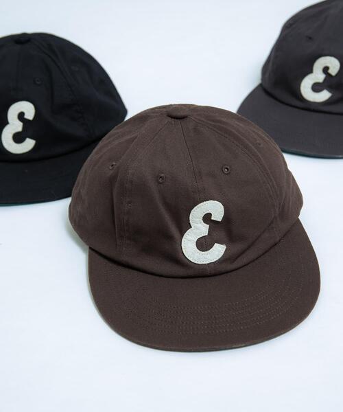 EKAL（エカル）の「8パネルベースボールキャップ（キャップ・メンズ・ブラウン/ブラック/チャコールグレー・ONE）」の4枚目の写真